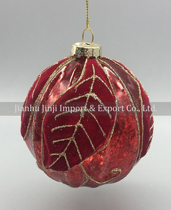 Christmas glass ball