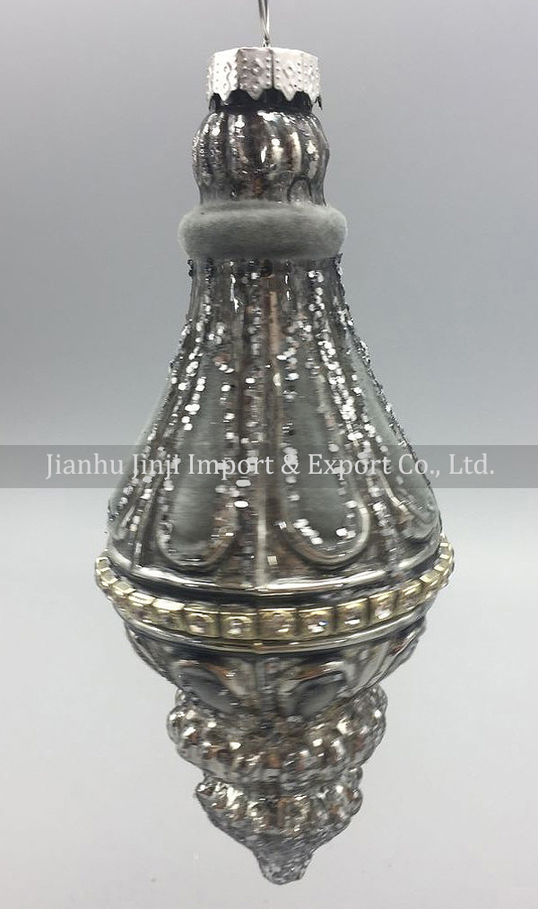 Christmas glass pendent