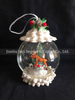 Christmas glass pendent