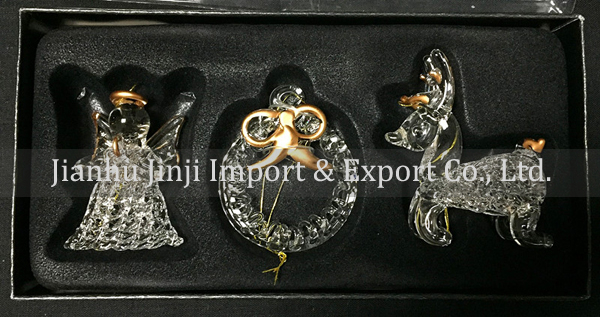 Christmas glass angel