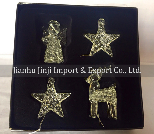 Christmas glass angel