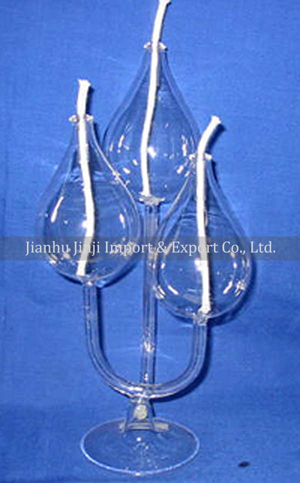 glass oil lamp