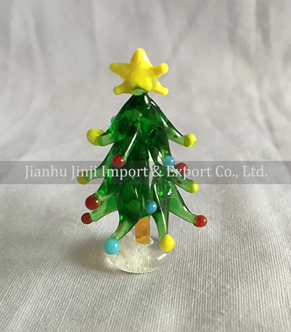 Glass christmas tree