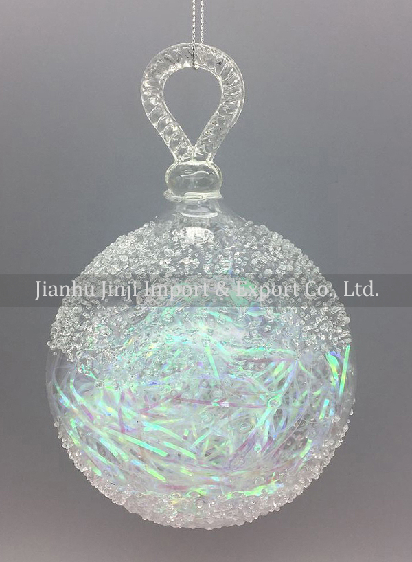 Christmas glass ball