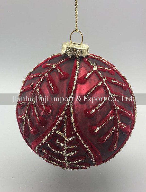 Christmas glass ball