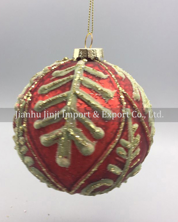 Christmas glass ball