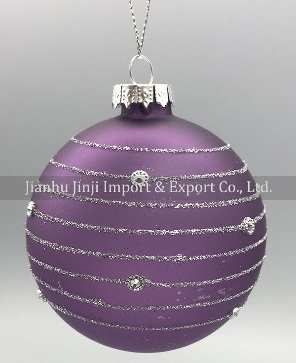 Christmas glass ball