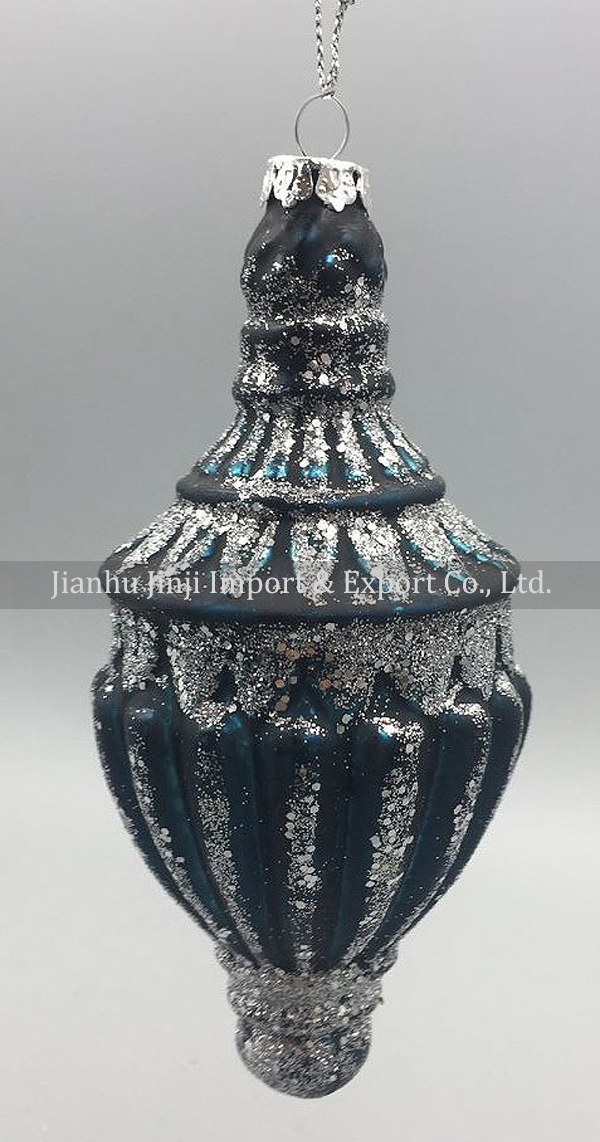 Christmas glass pendent