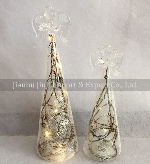 Christmas glass angel