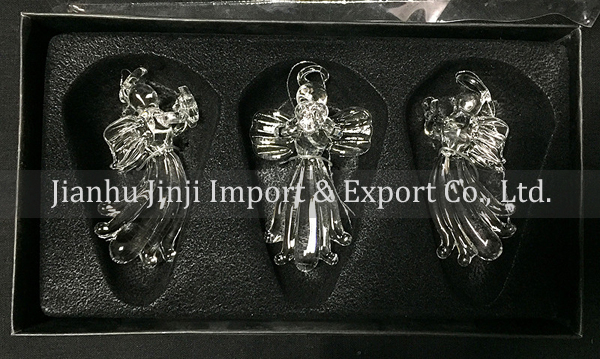 Christmas glass angel