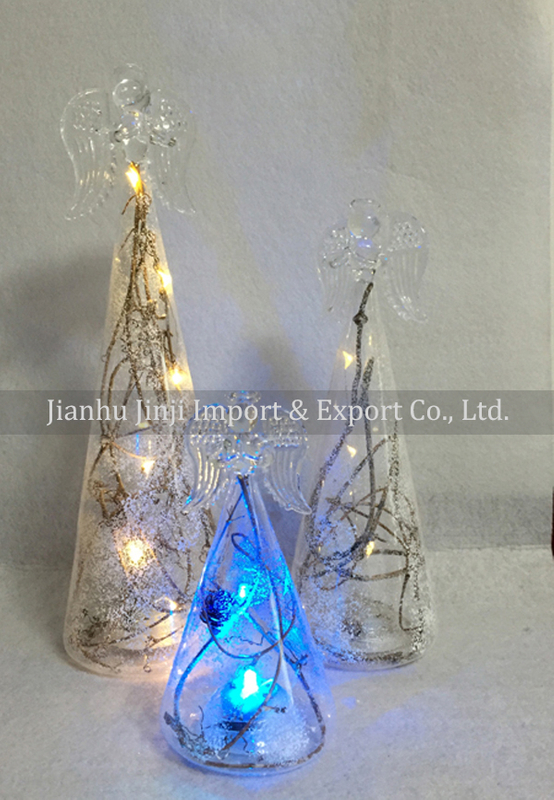 Christmas glass angel