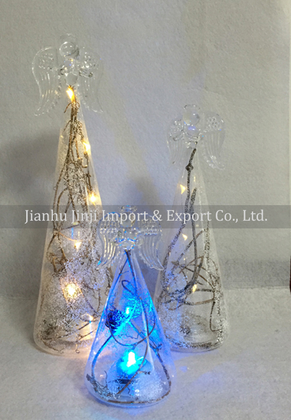 Christmas glass angel