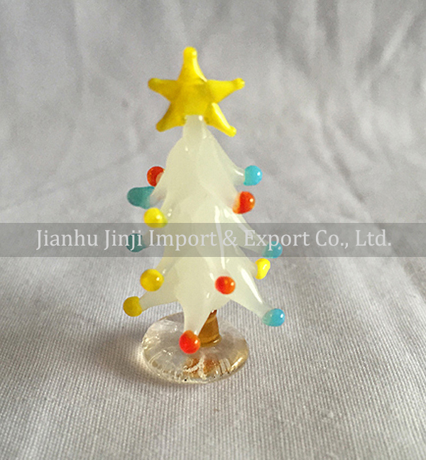 Glass christmas tree