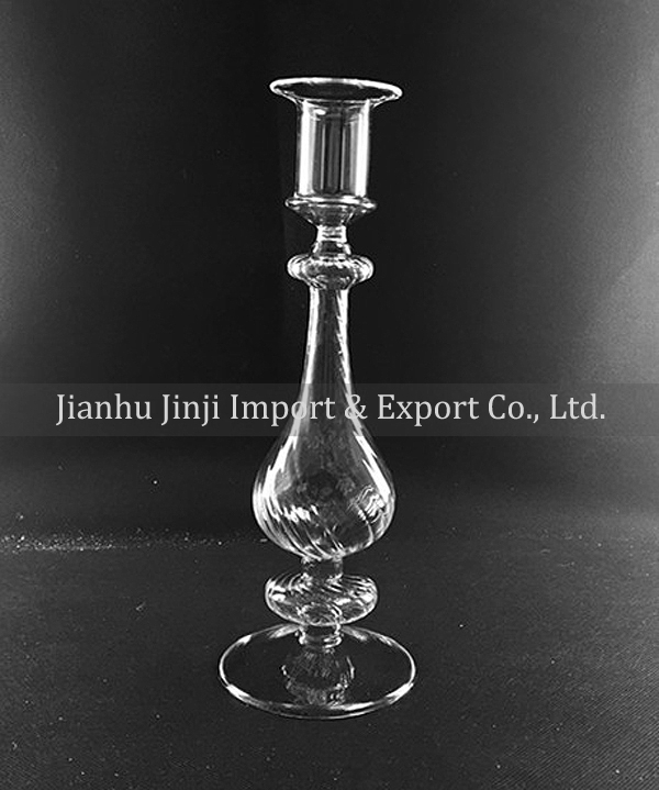 glass candle holder