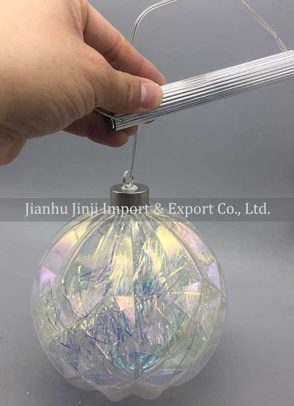 Christmas glass ball