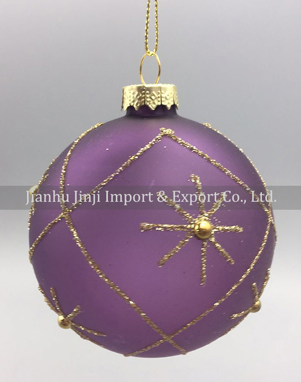 Christmas glass ball