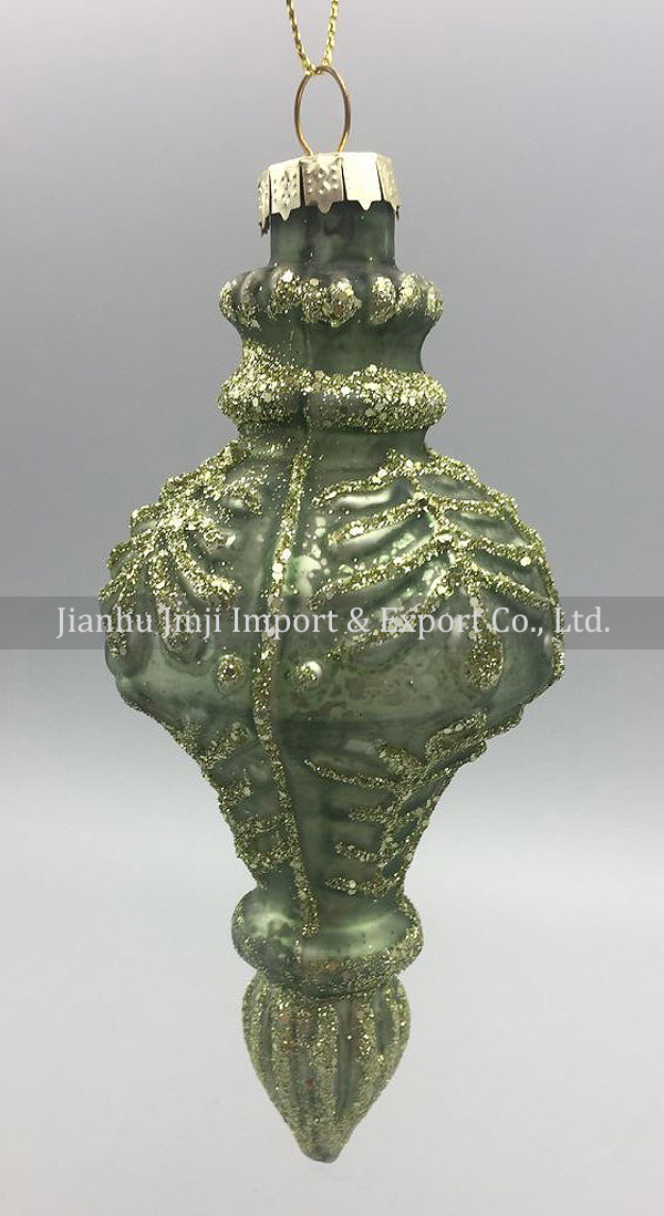 Christmas glass pendent