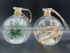 Christmas glass pendent