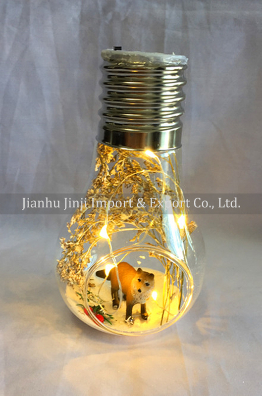 Christmas glass pendent