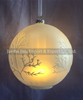Glass ball with led light