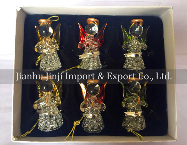 Christmas glass angel