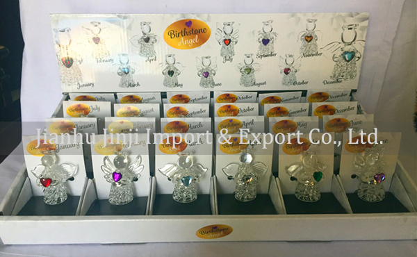 Christmas glass angel