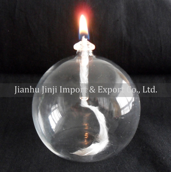 glass oil lamp