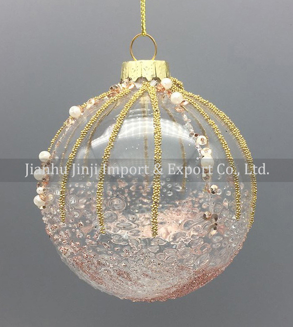 Christmas glass ball