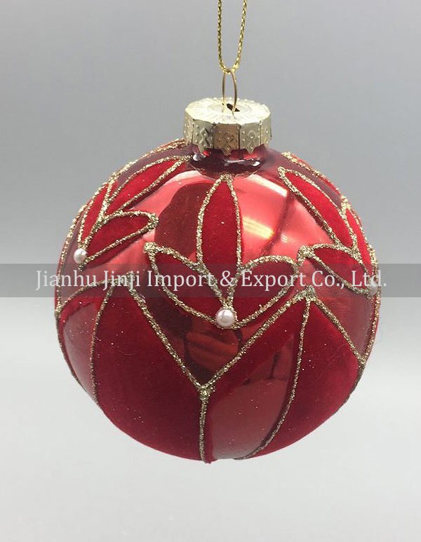 Christmas glass ball