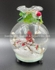 Christmas glass pendent