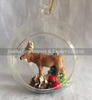 Christmas glass pendent