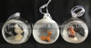 Christmas glass pendent