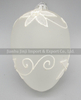 Glass easter egg with colour paint