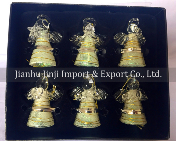 Christmas glass angel