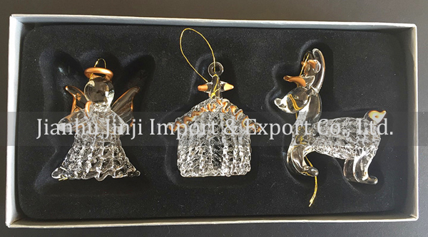 Christmas glass angel