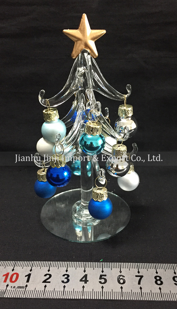 glass christmas tree 