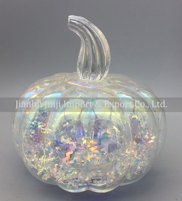 glass pumpkin