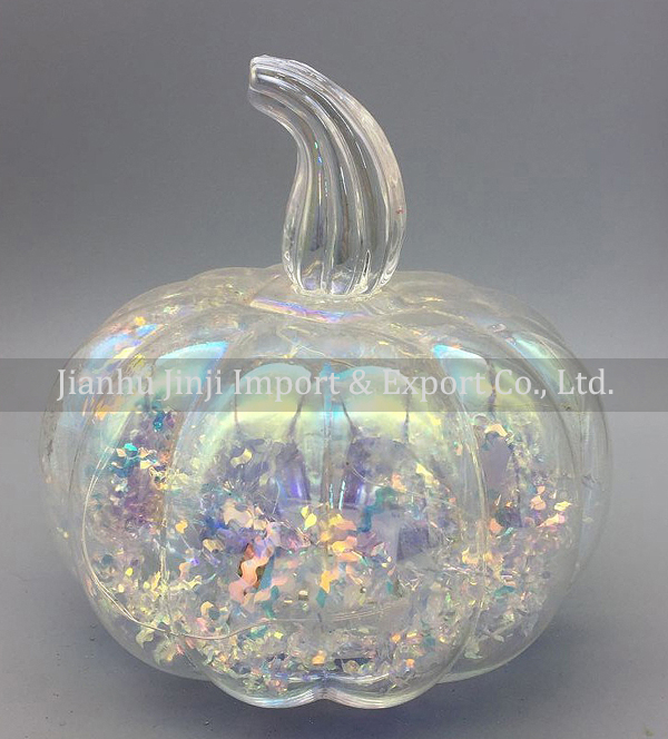 glass pumpkin