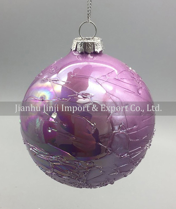 Christmas glass ball