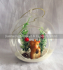 Christmas glass pendent