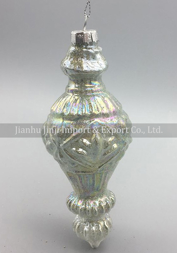 Christmas glass pendent