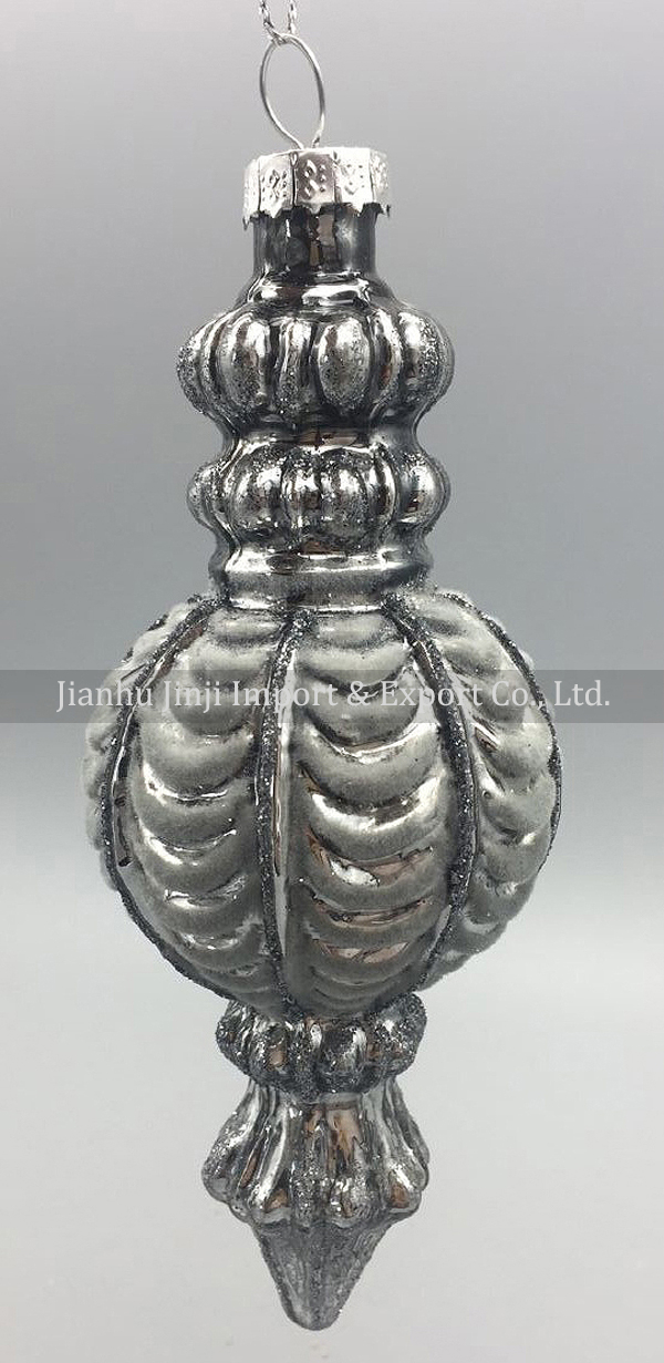 Christmas glass pendent