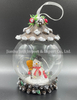 Christmas glass pendent