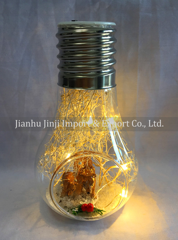 Christmas glass pendent