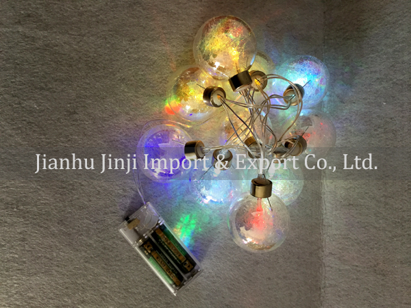 Glass string with led