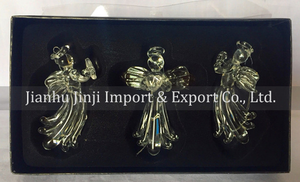 Christmas glass angel