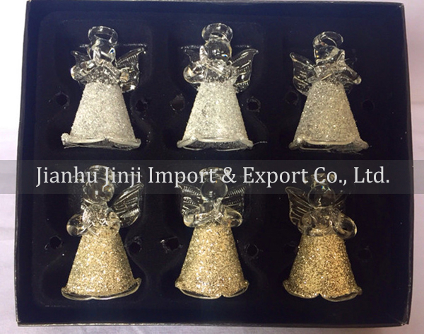 Christmas glass angel