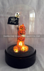 glass halloween ornament