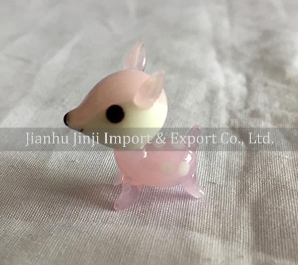 Glass sika deer