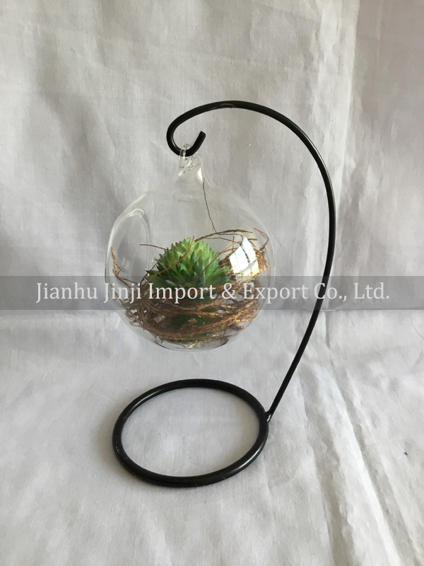 Glass artificial plant